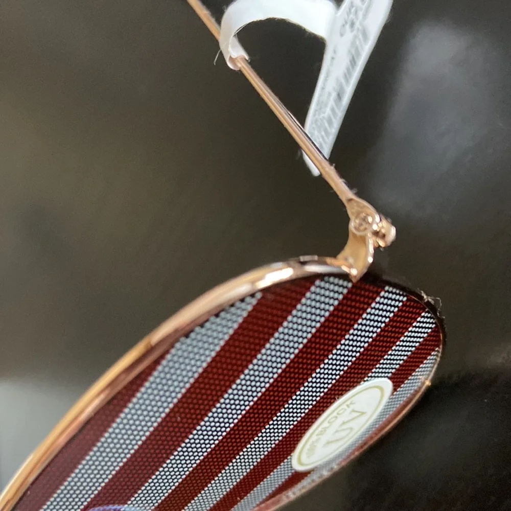 American πΊπΈ USA flag Aviatorβ€οΈπ Patriot sunglasses Stars and Stripes 4th July - Picture 6 of 9